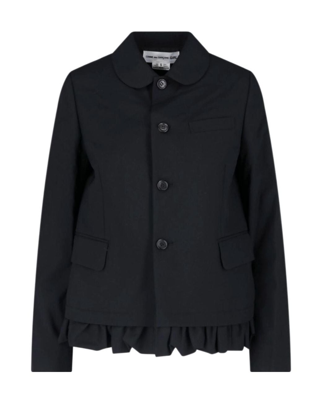 Comme des Garçons Black Comme Des Garçons Homme Plus Button-Up Jacket