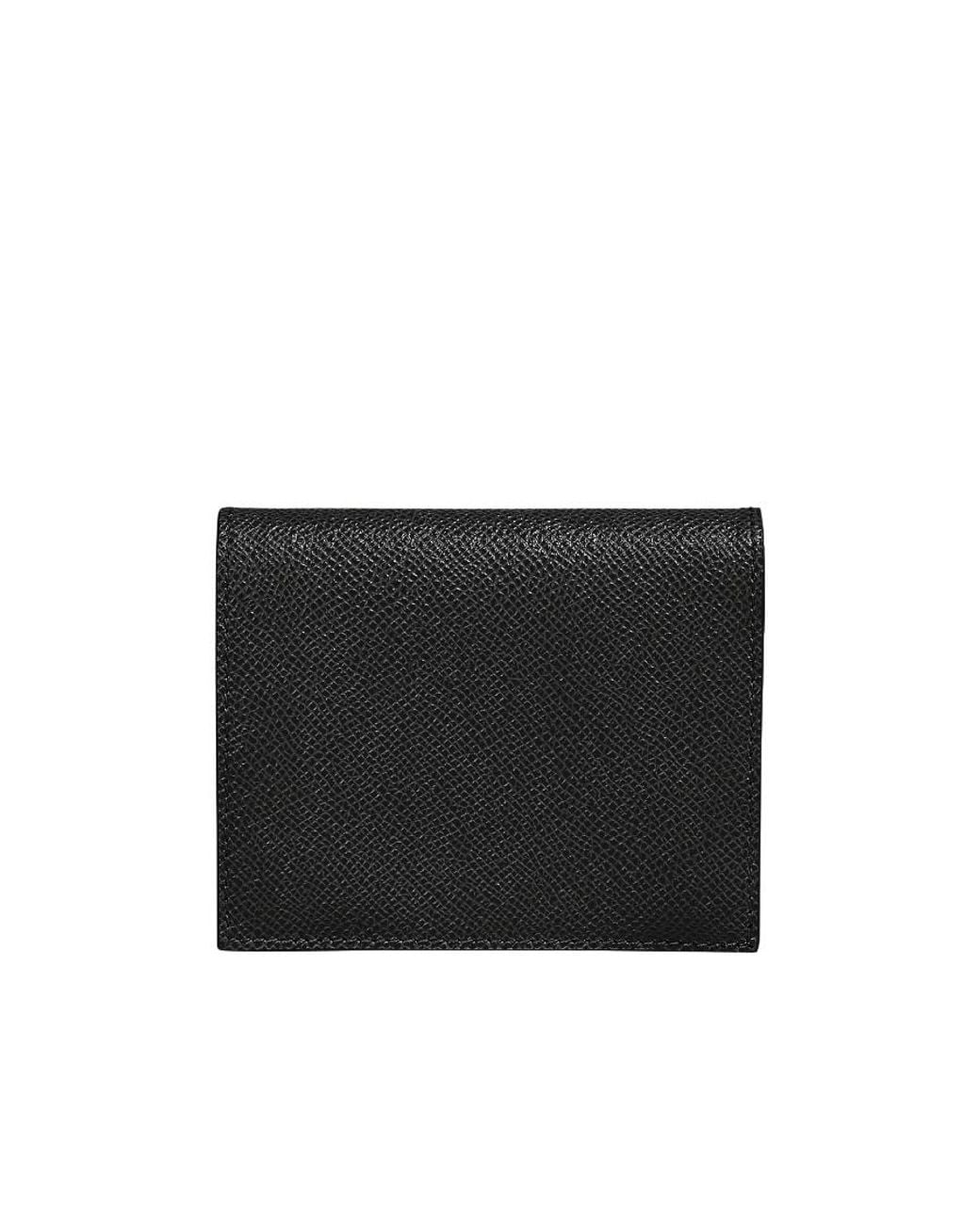 Ferragamo Black Ferragamo Gancini Compact Wallet