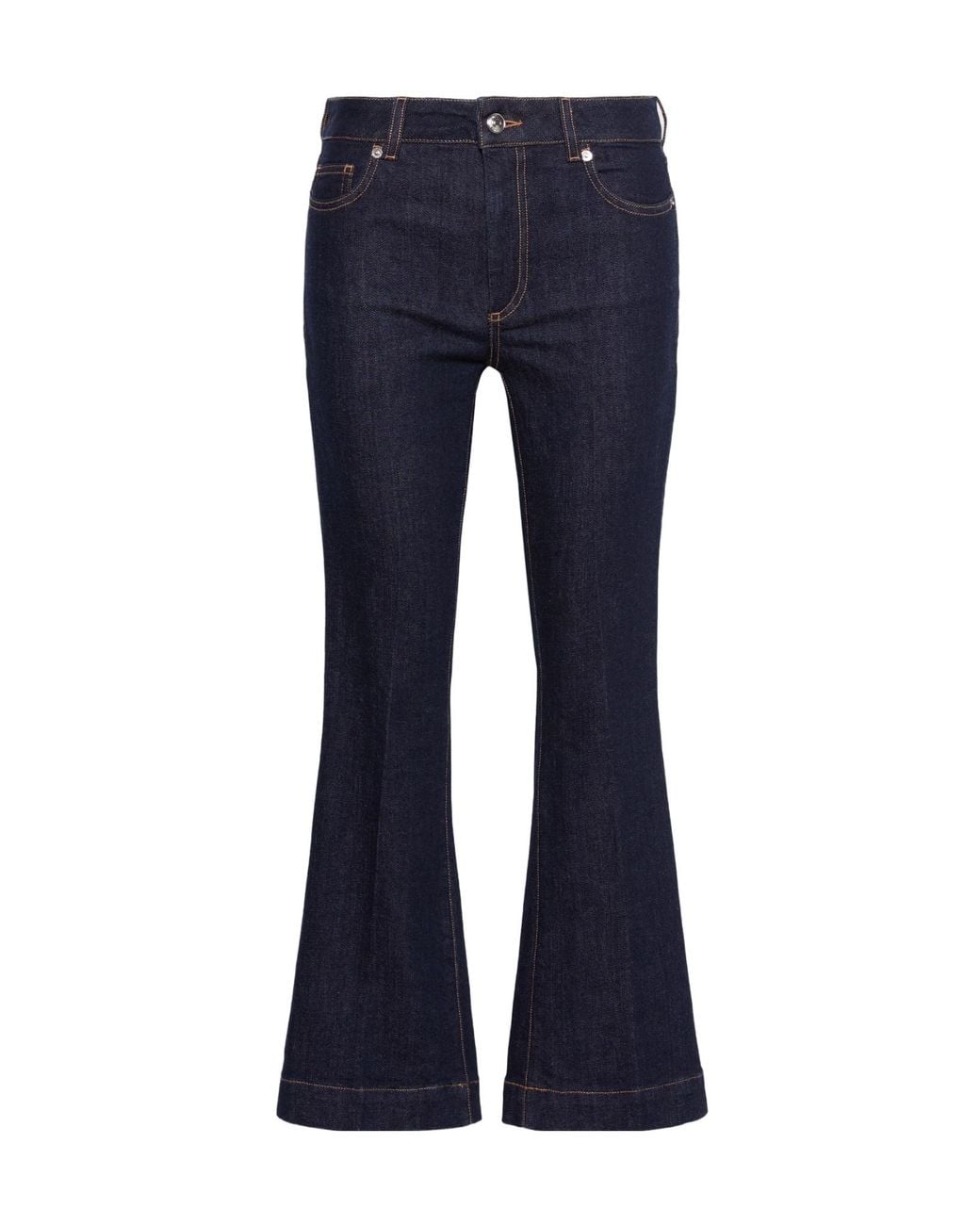 Sportmax Blue Belt Loop Jeans
