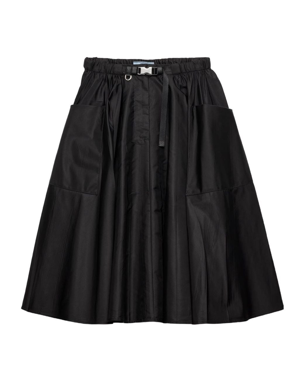 Prada Black Re-Nylon Short Skirt