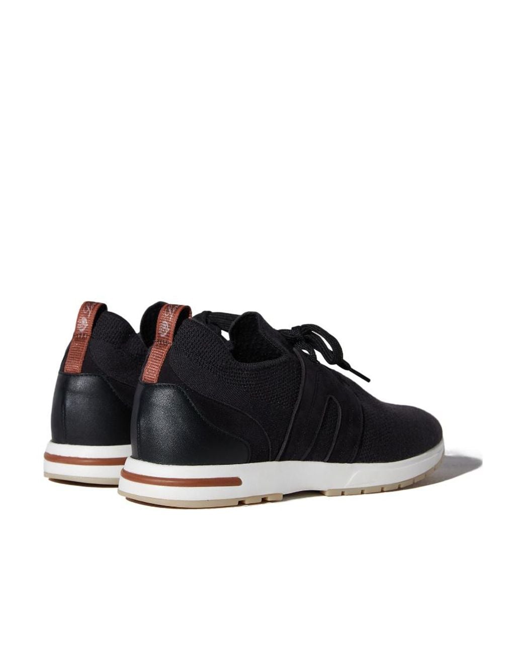Loro Piana Black 360 Lp Lady Flexy Walk Sneakers
