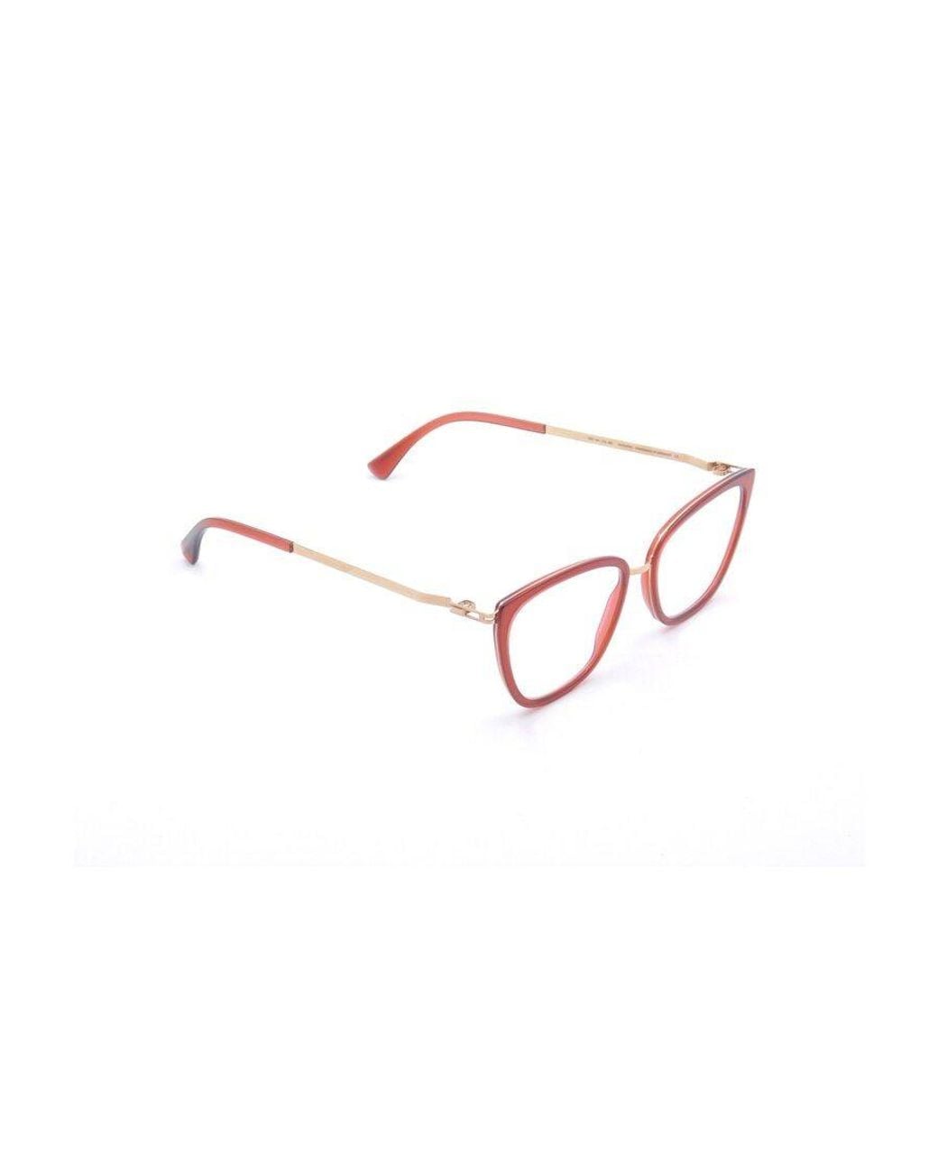 Mykita White Aili Cat-Eye Frame Sunglasses
