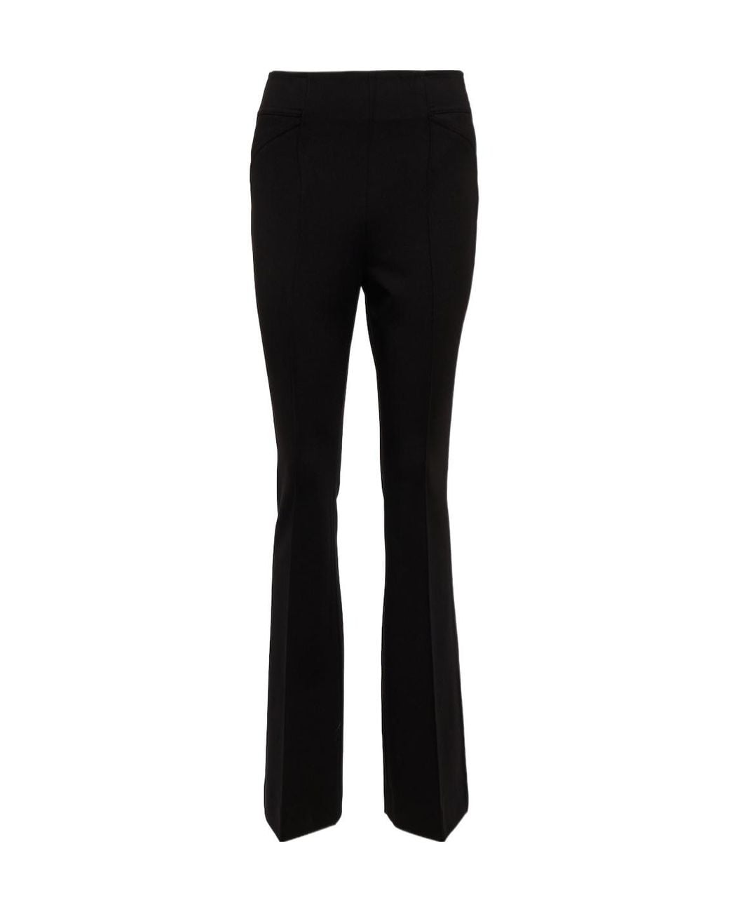 Dorothee Schumacher Black Emotional Essence High-Rise Flared Pants