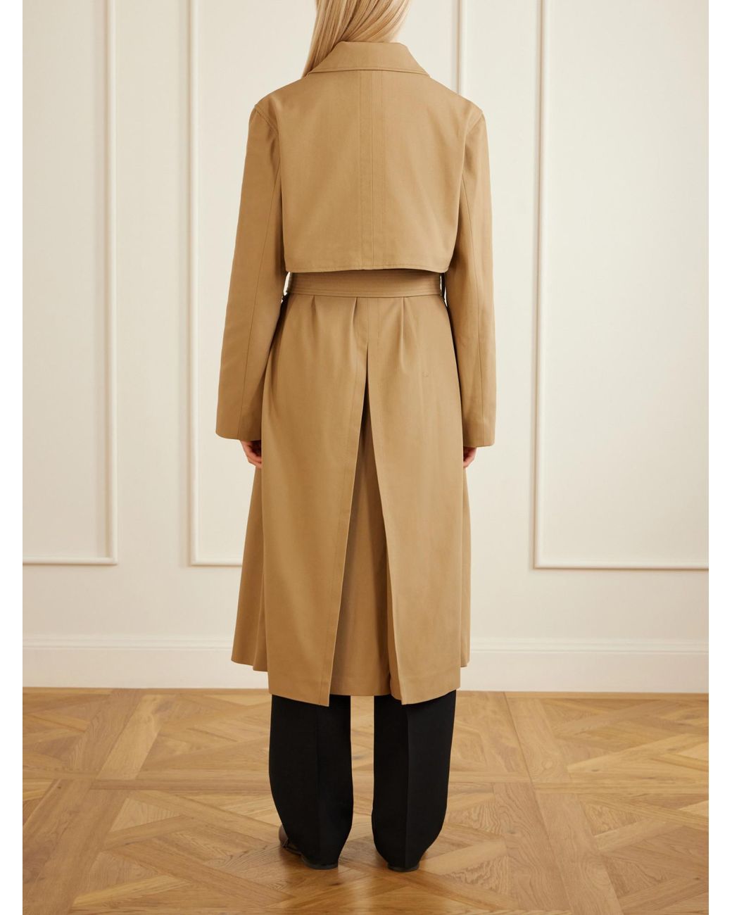 Maria McManus Natural Organic Cotton-Drill Trench Coat