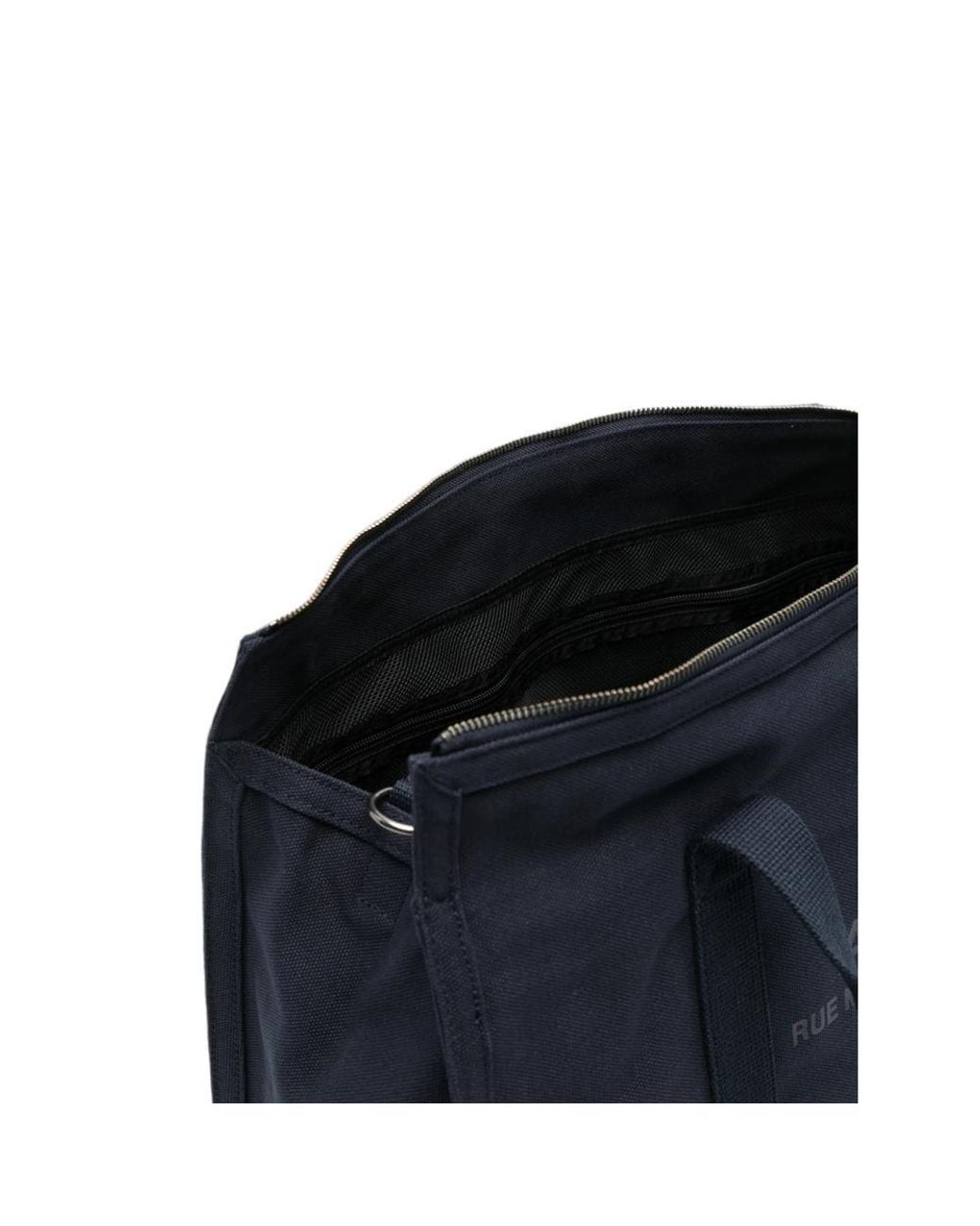 A.P.C. Blue Recuperation Logo Shoulder Bag for men
