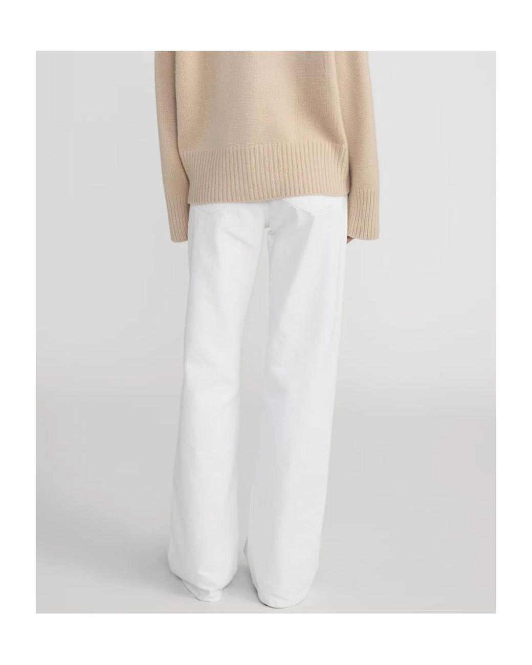 FRAME White Five-Pocket Jeans