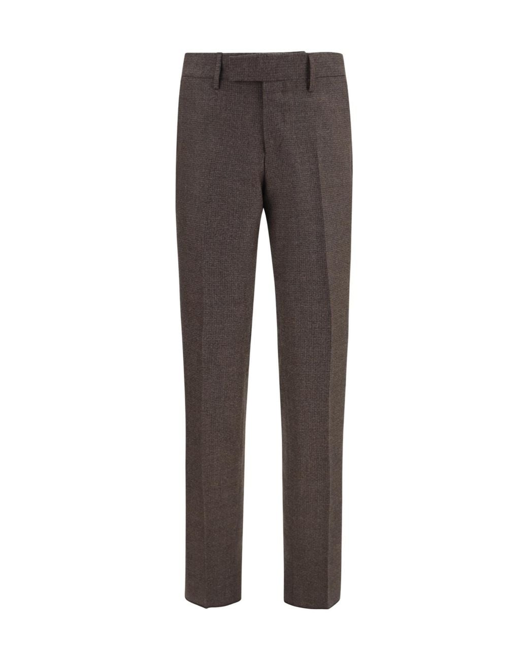 Lardini Gray Tailored Straight-Leg Pants for men