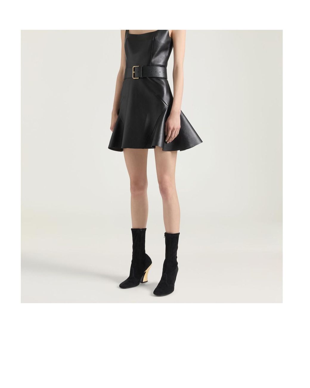 Givenchy Black Sculpted Ankle Boots