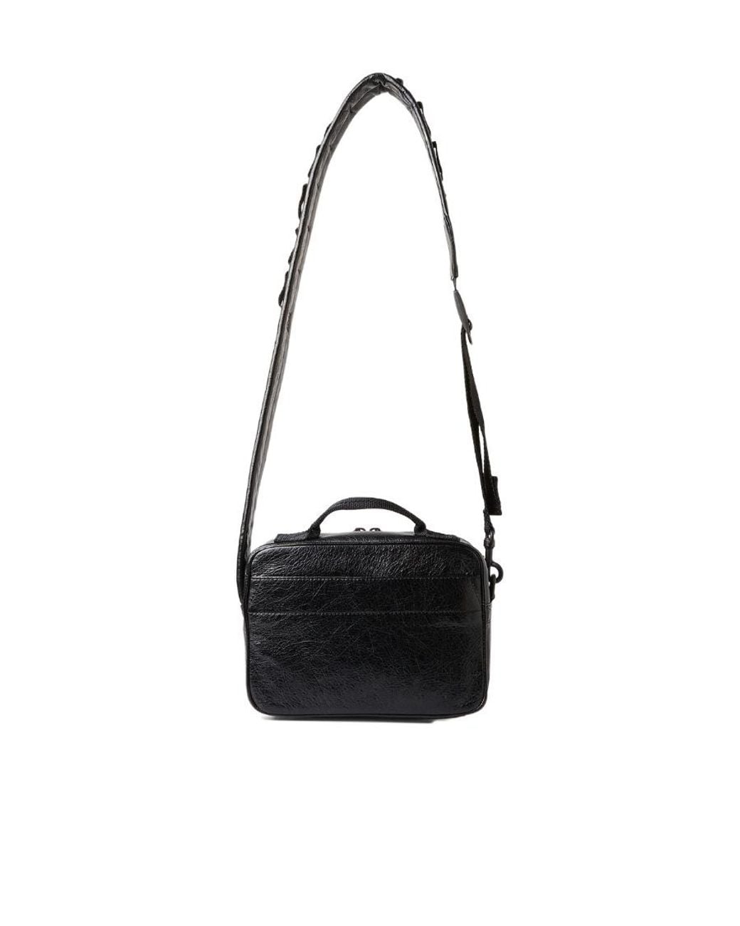Balenciaga White Army Pouch Shoulder Bag for men