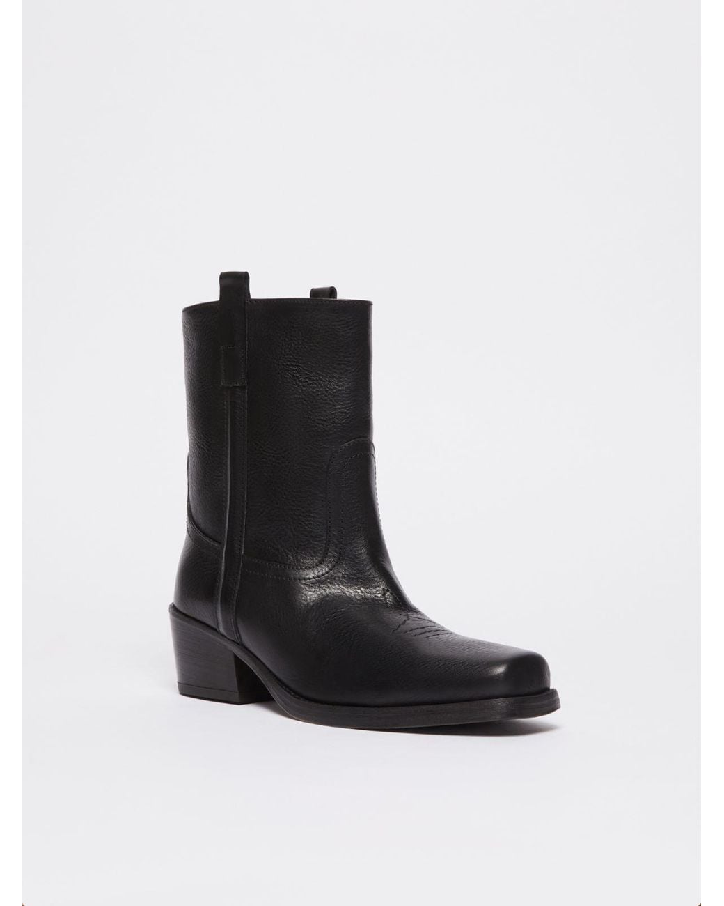 Weekend by Maxmara Black Slip-On Boots