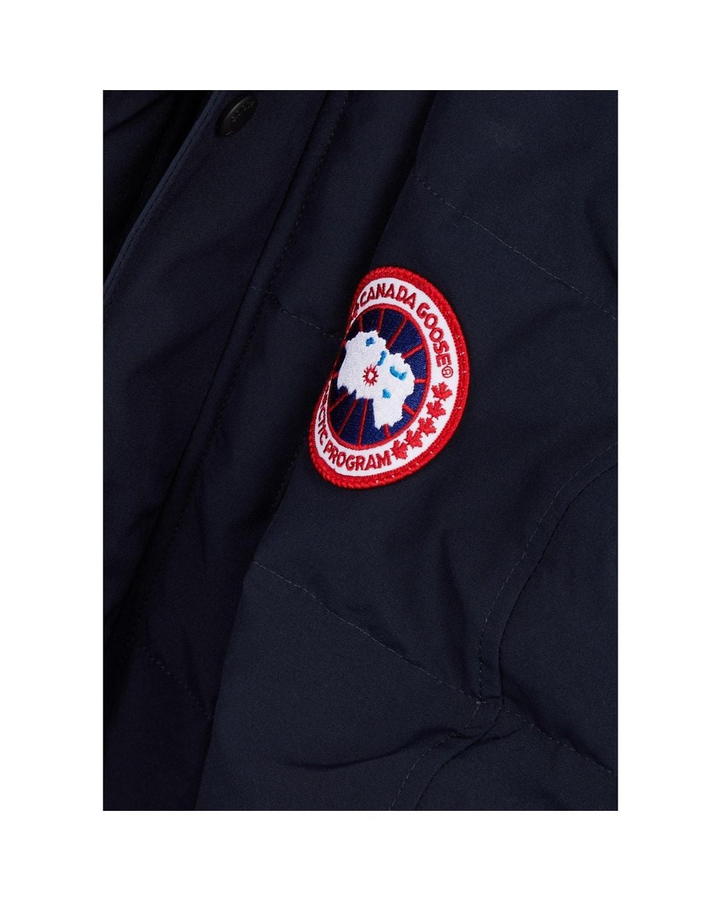 Canada Goose Blue Minimal Windproof Puffer Jacket for men