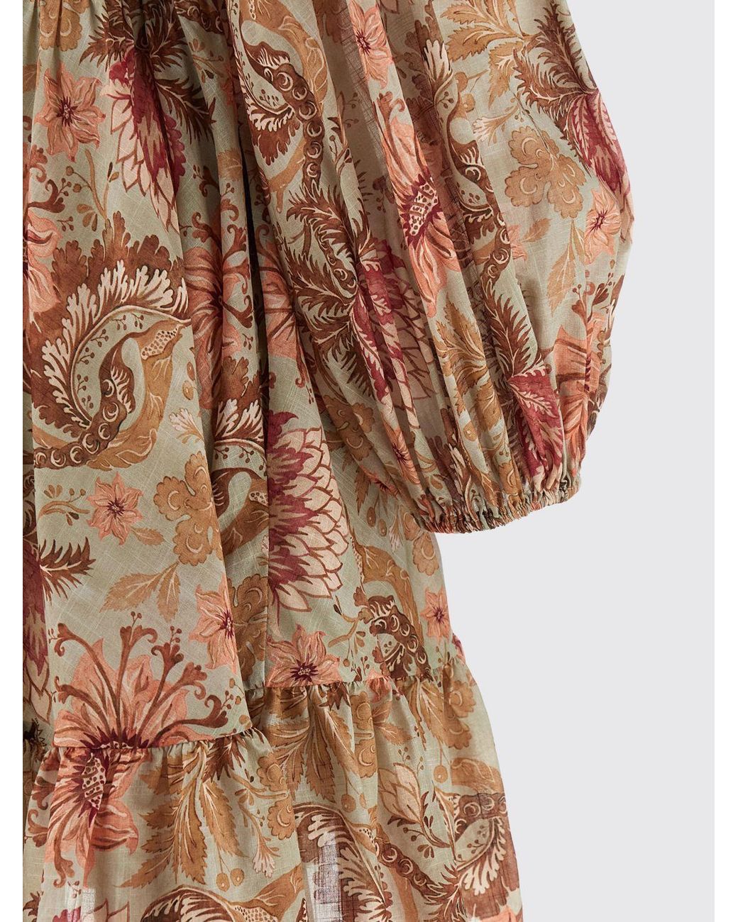 Zimmermann Pink Daylight Mini Wrap Dress