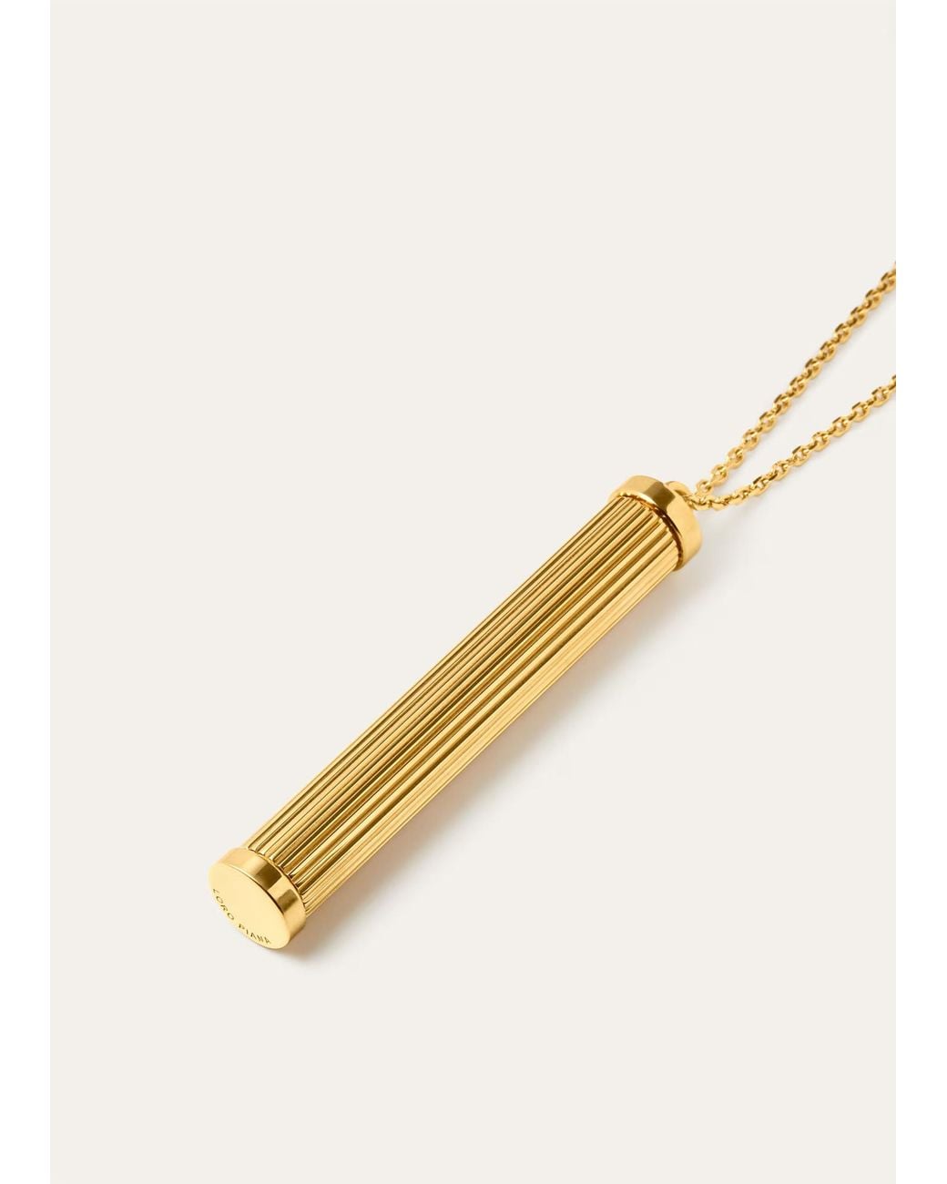 Loro Piana Metallic Pen Necklace