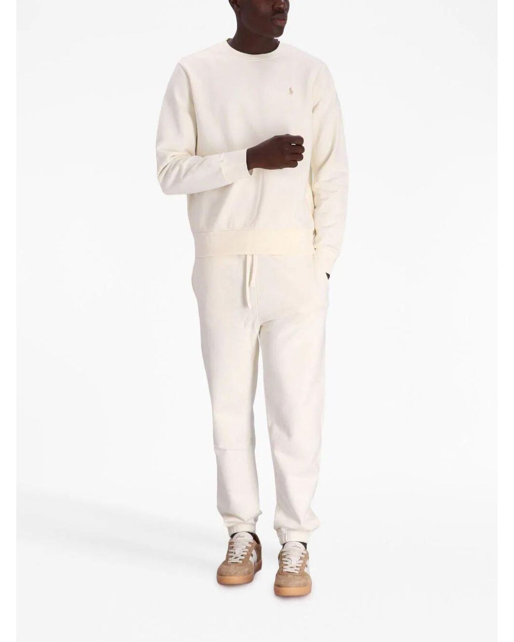 Polo Ralph Lauren Natural Loopback Fleece Sweatshirt for men