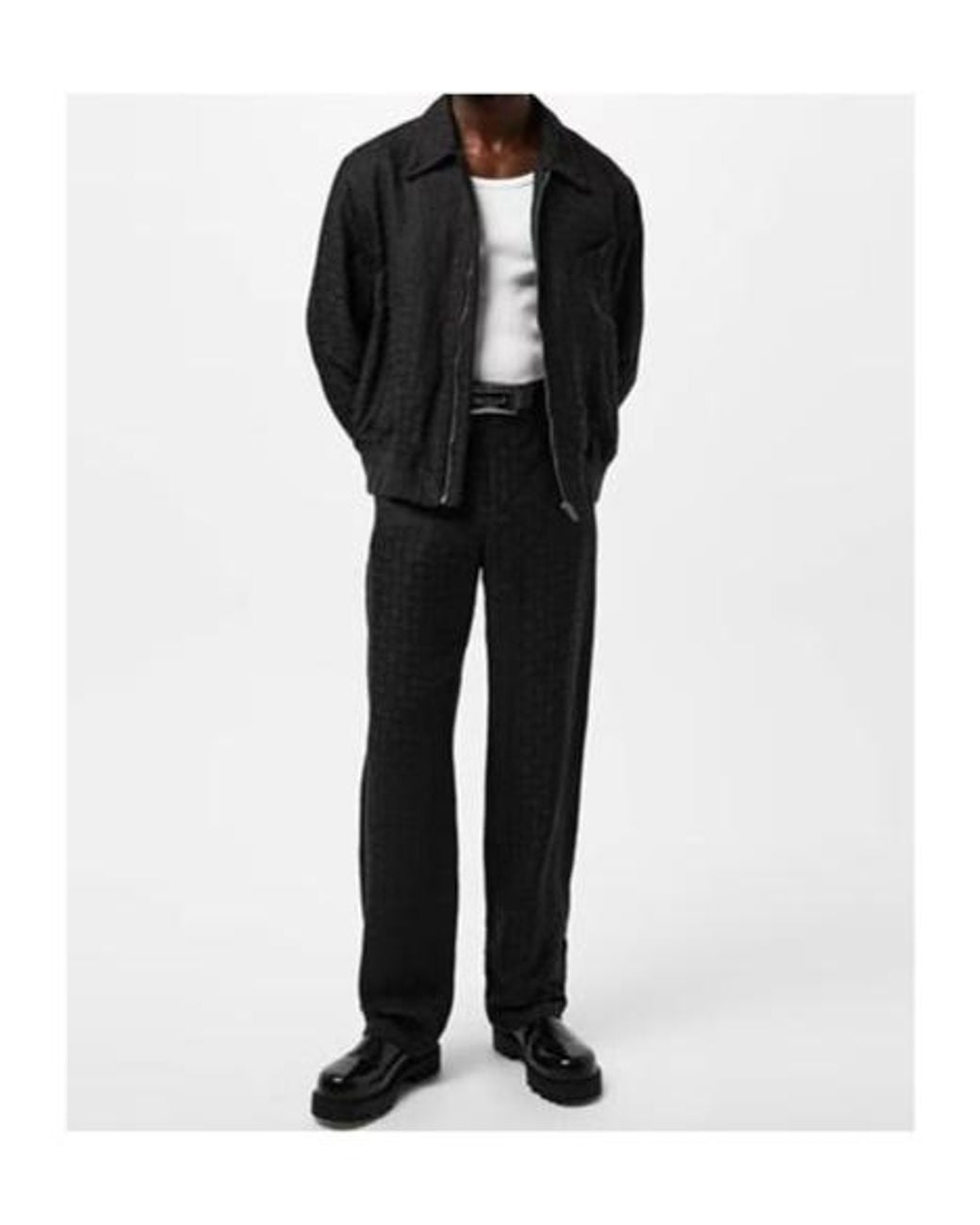 Givenchy Black Logo Zip-Up Jacket for men
