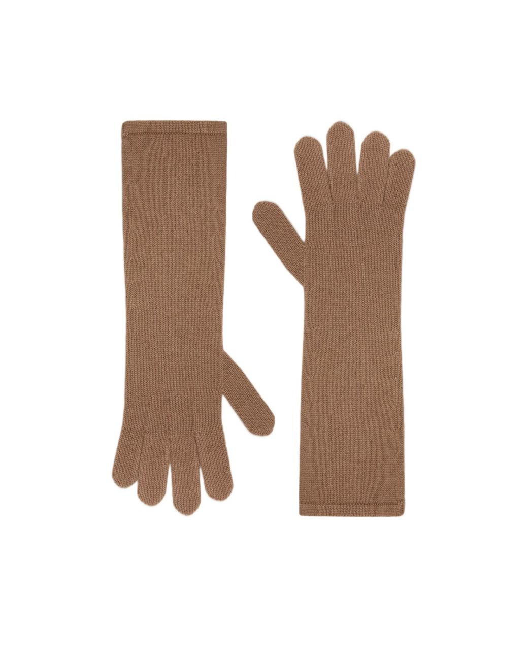 Max Mara Multicolor Jock Long Knit Gloves