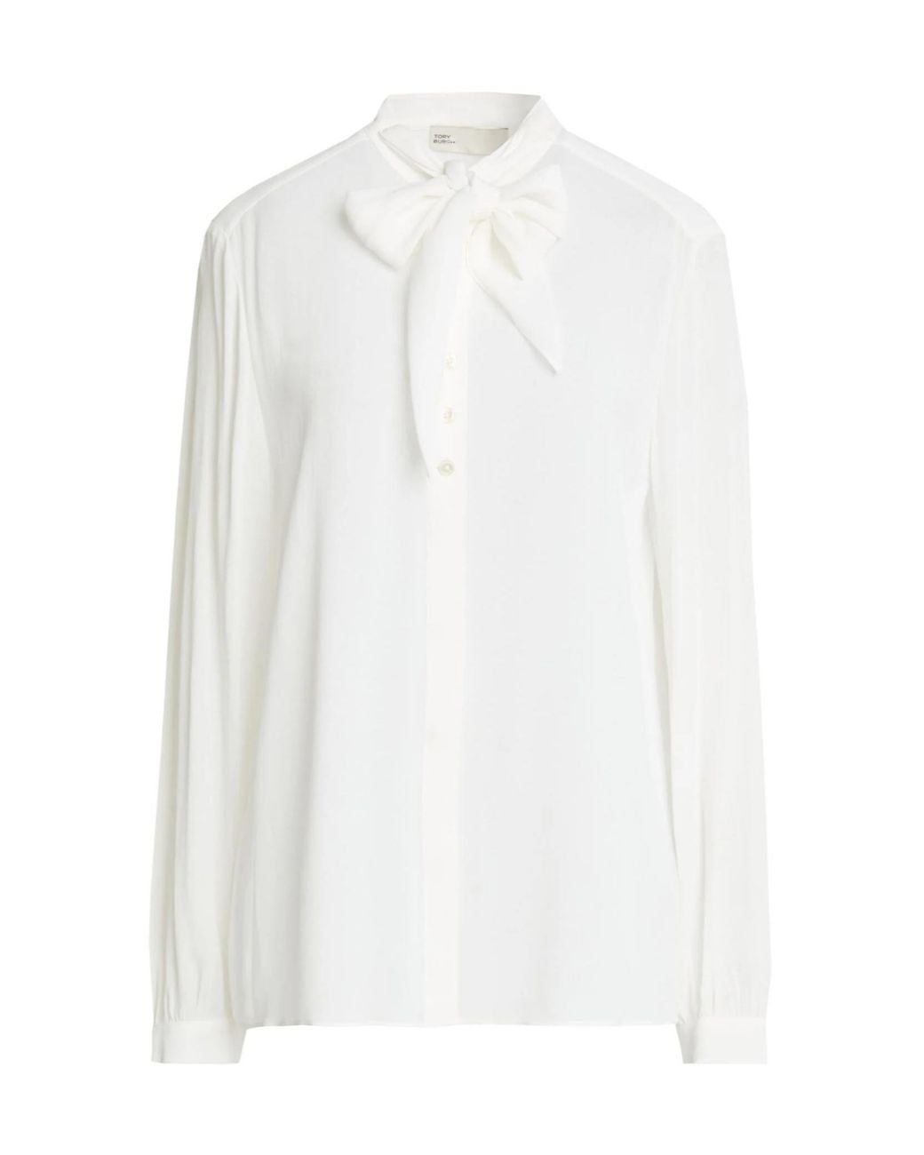Tory Burch White Long-Sleeved Shirt