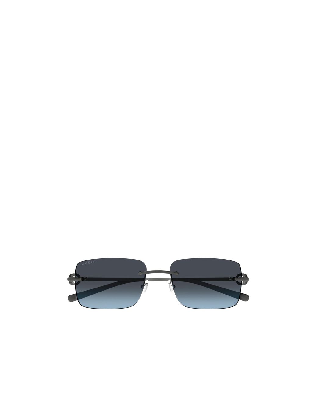 Gucci Blue Eyewear Rectangular Frame Sunglasses for men