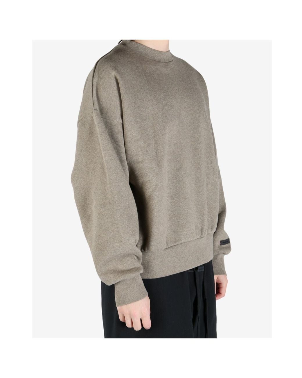 Fear Of God Gray Classic Crewneck Sweatshirt for men