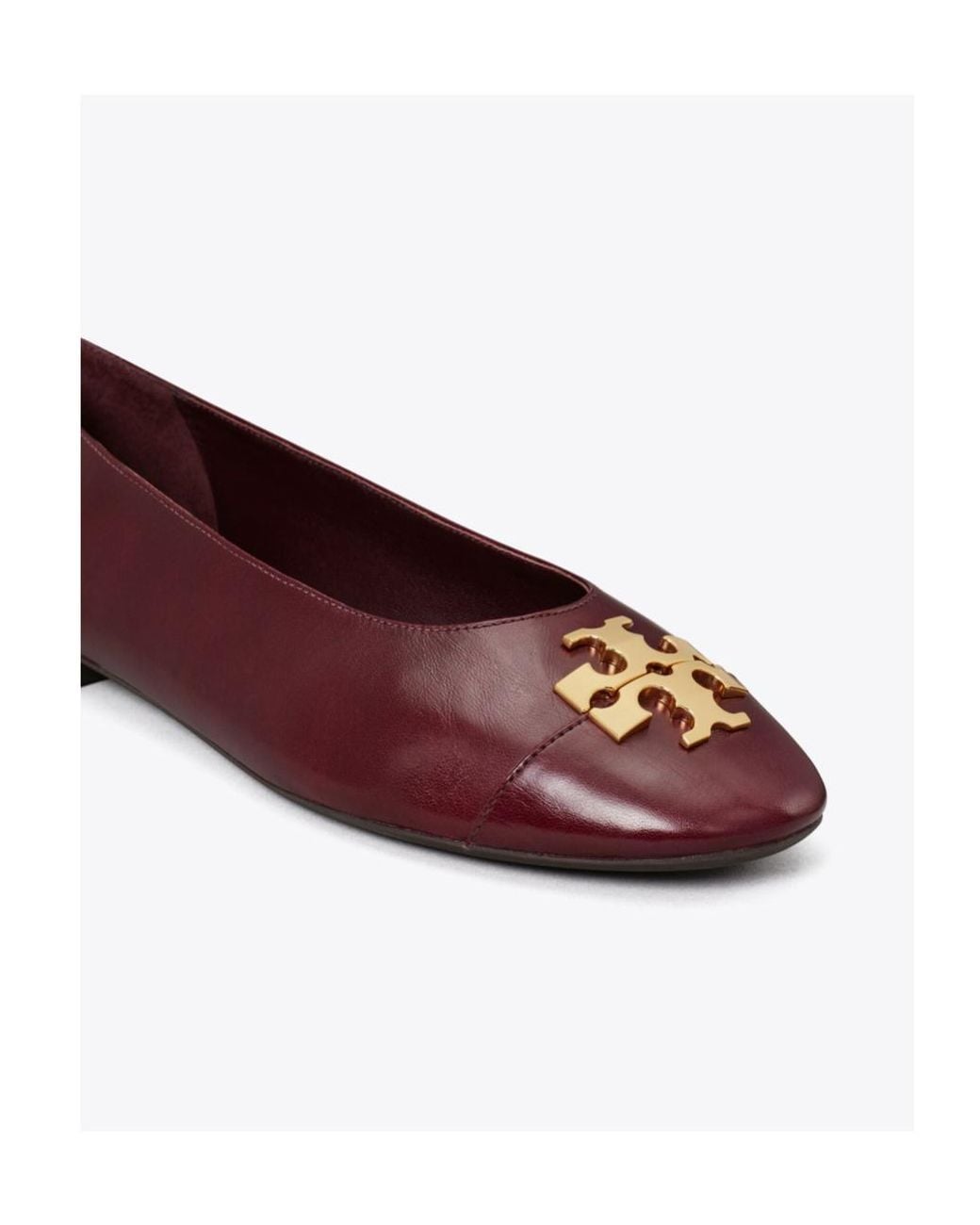 Tory Burch Brown Charlie Ballet Flats