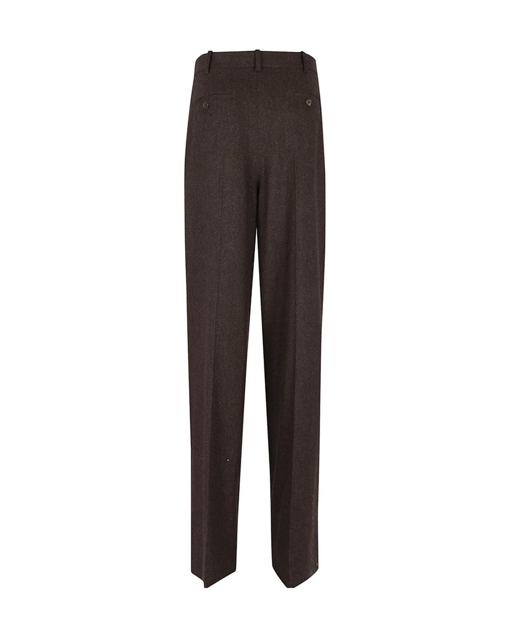 Ralph Lauren Brown Clarice Pleated Pants