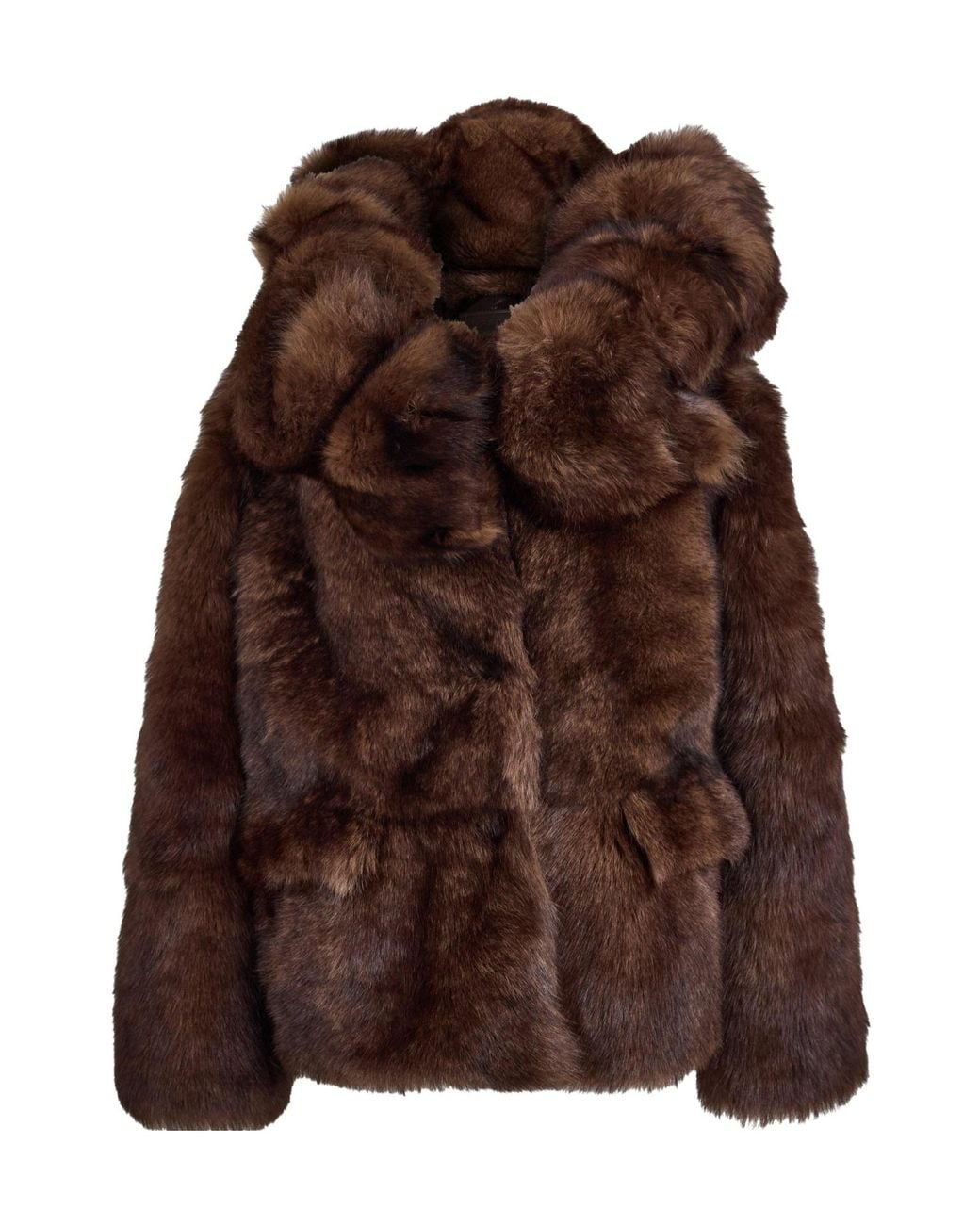 Prada Brown Warm Shearling Jacket