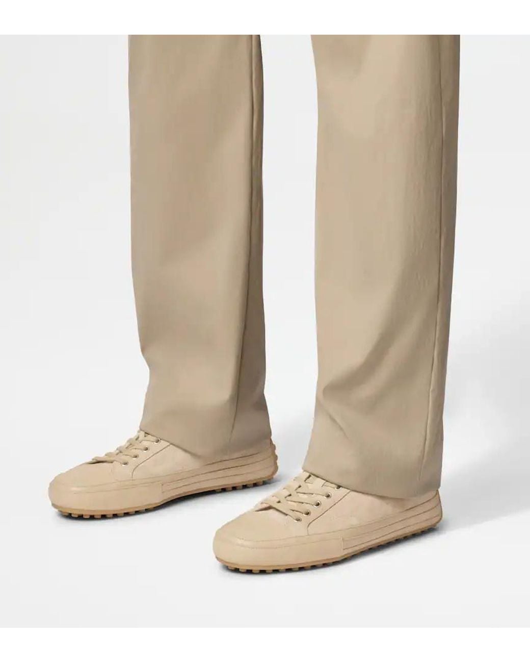 Tod's Natural Suede Sneakers for men