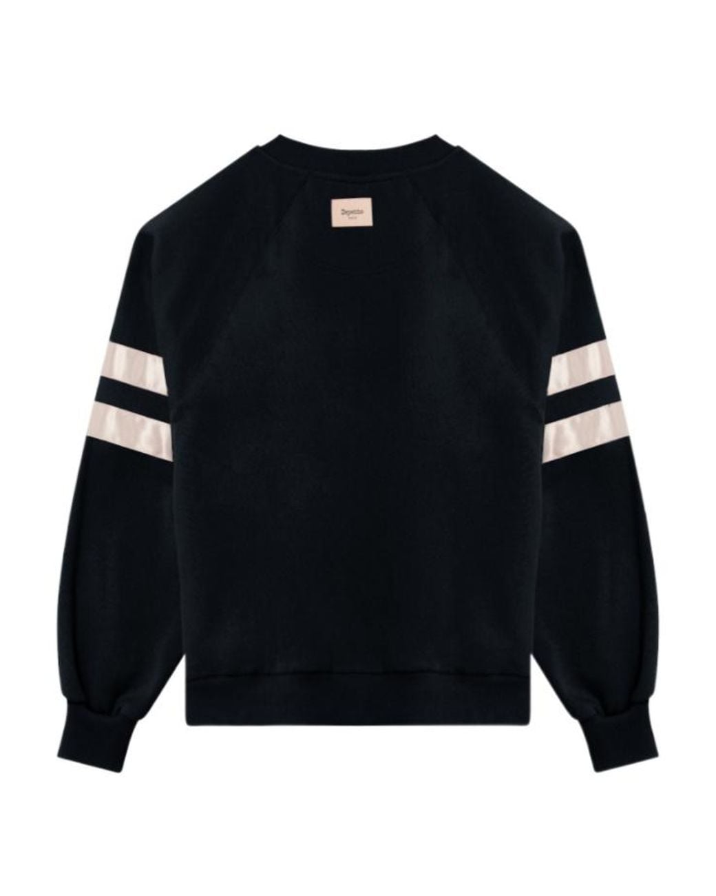 Repetto Black Striped Logo Sweatshirt