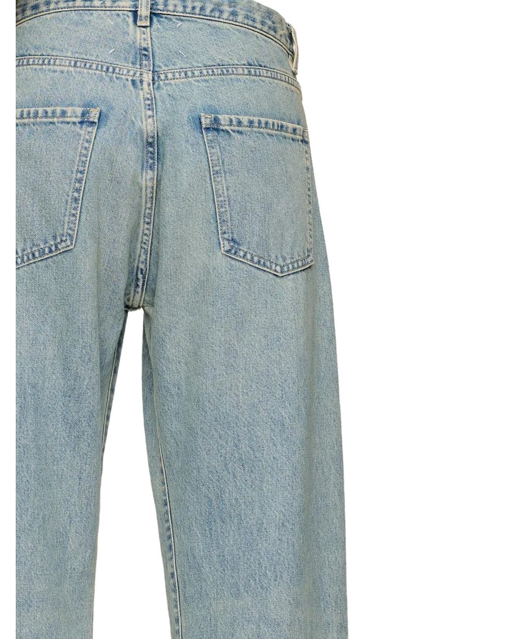 Maison Margiela Blue Wide-Leg Jeans