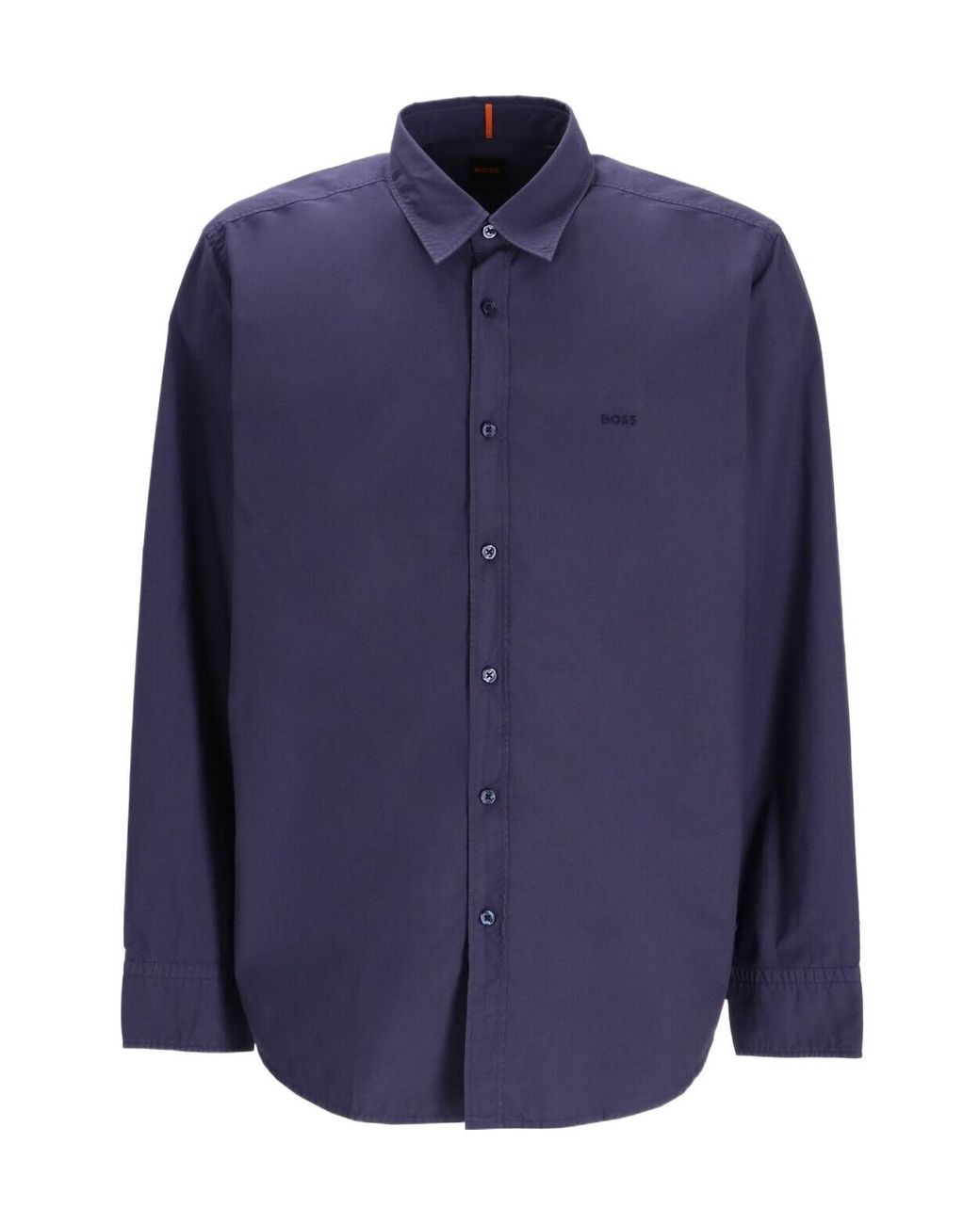Boss Blue Boss Regular-Fit Stretch Poplin Shirt for men