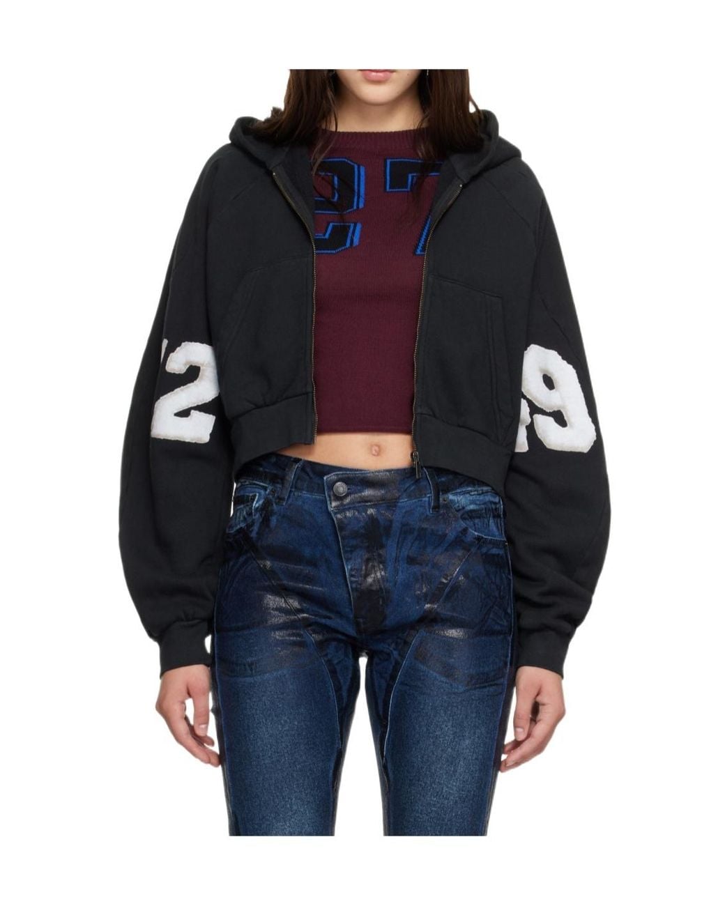 OTTOLINGER Blue Long-Sleeve Hoodie