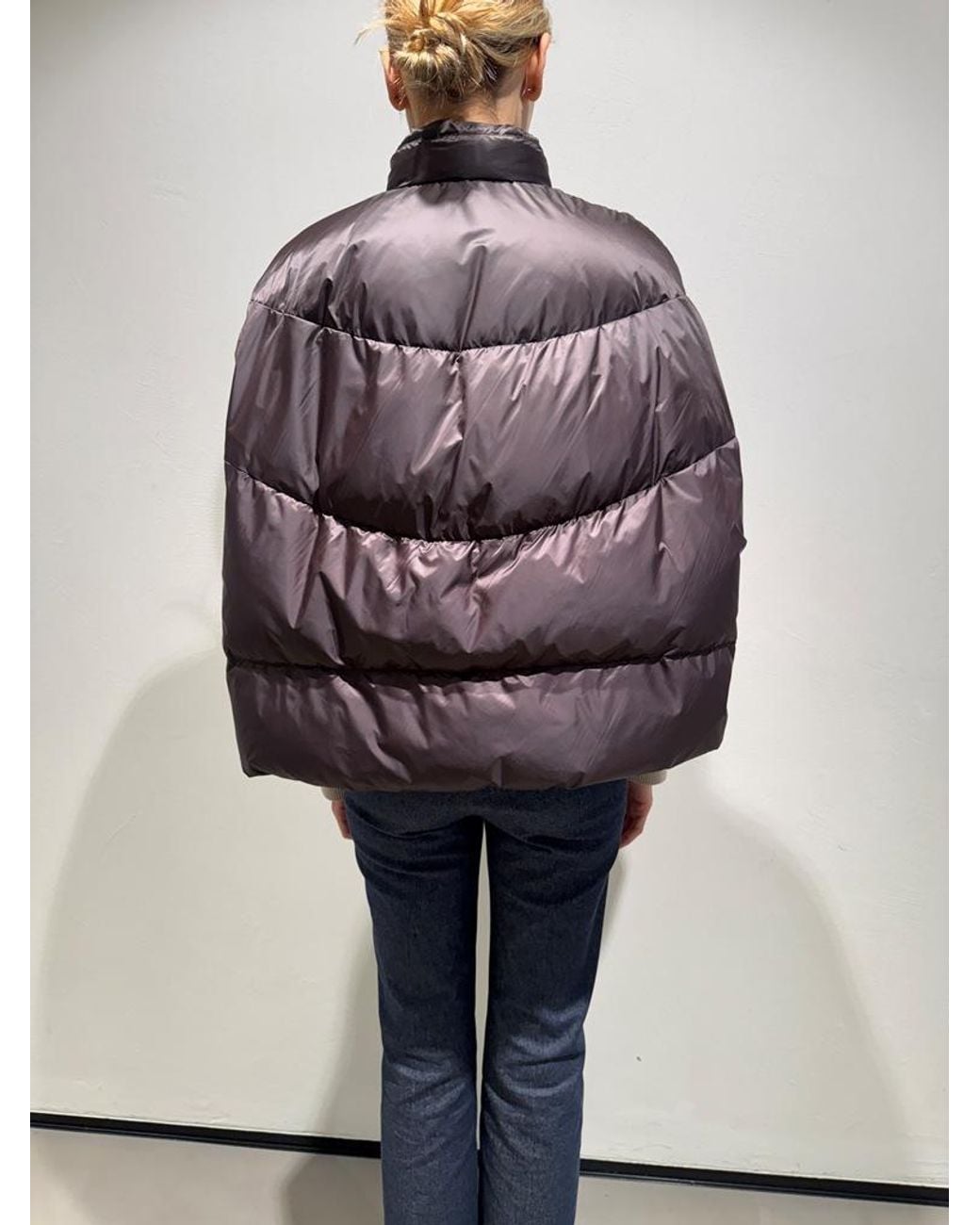 Max Mara Brown The Cube Hooded Quilted Jacket