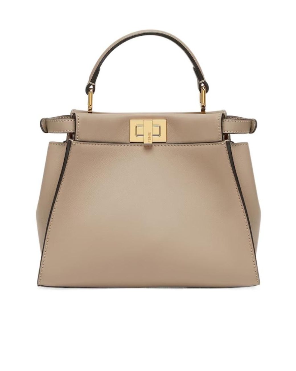 Fendi Natural Dove Leather Bag