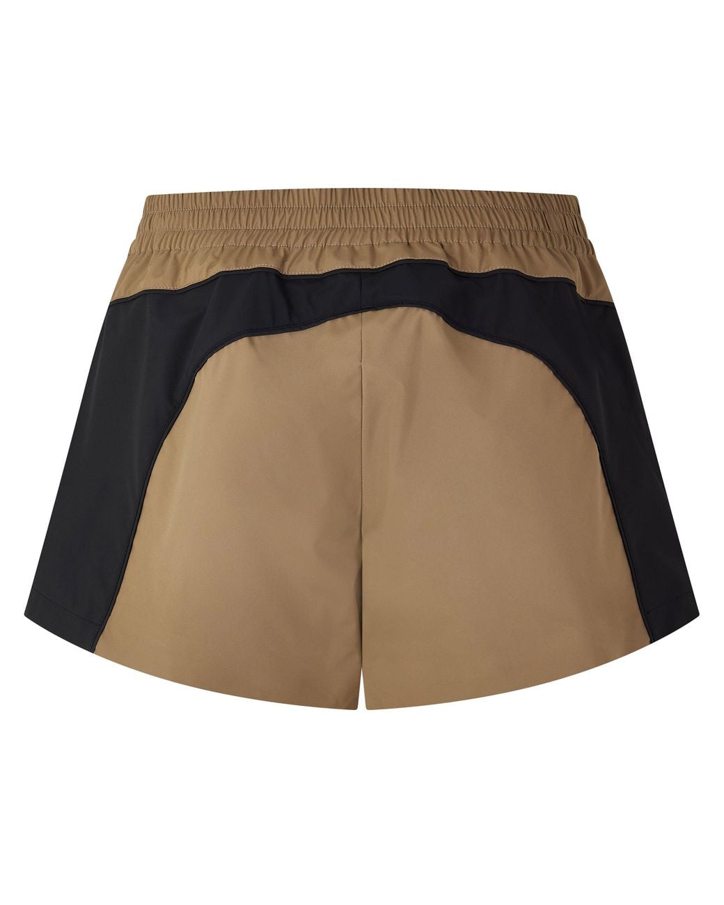 Balenciaga Brown Olor-Block Athletic Shorts