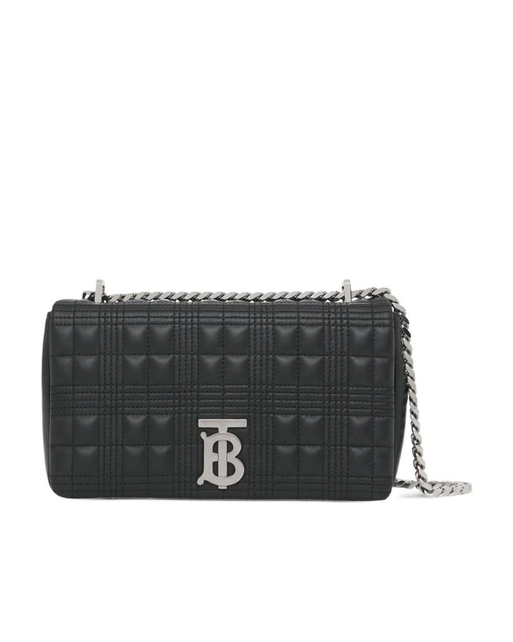 Burberry Black Quilted Small Lola Shoulder Bag