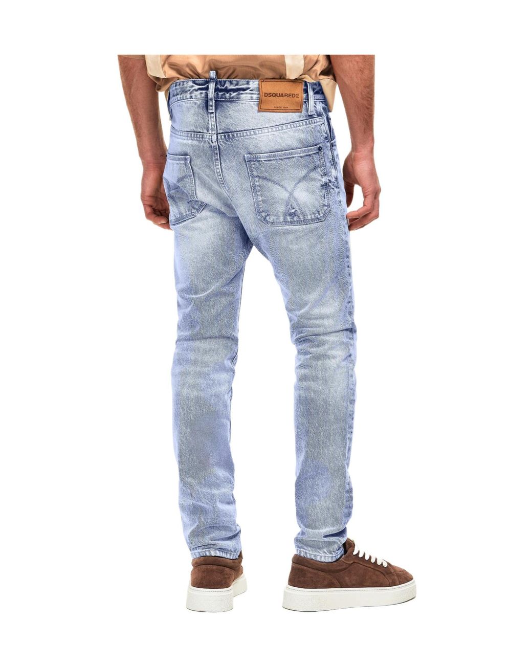 DSquared² Blue Slim Fit Jeans for men