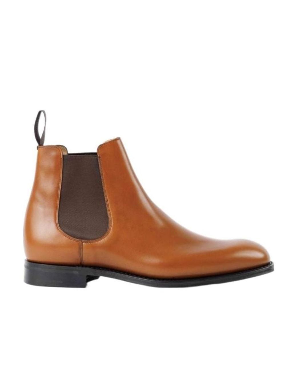 Church's Brown Pointed-Toe Chelsea Boots for men