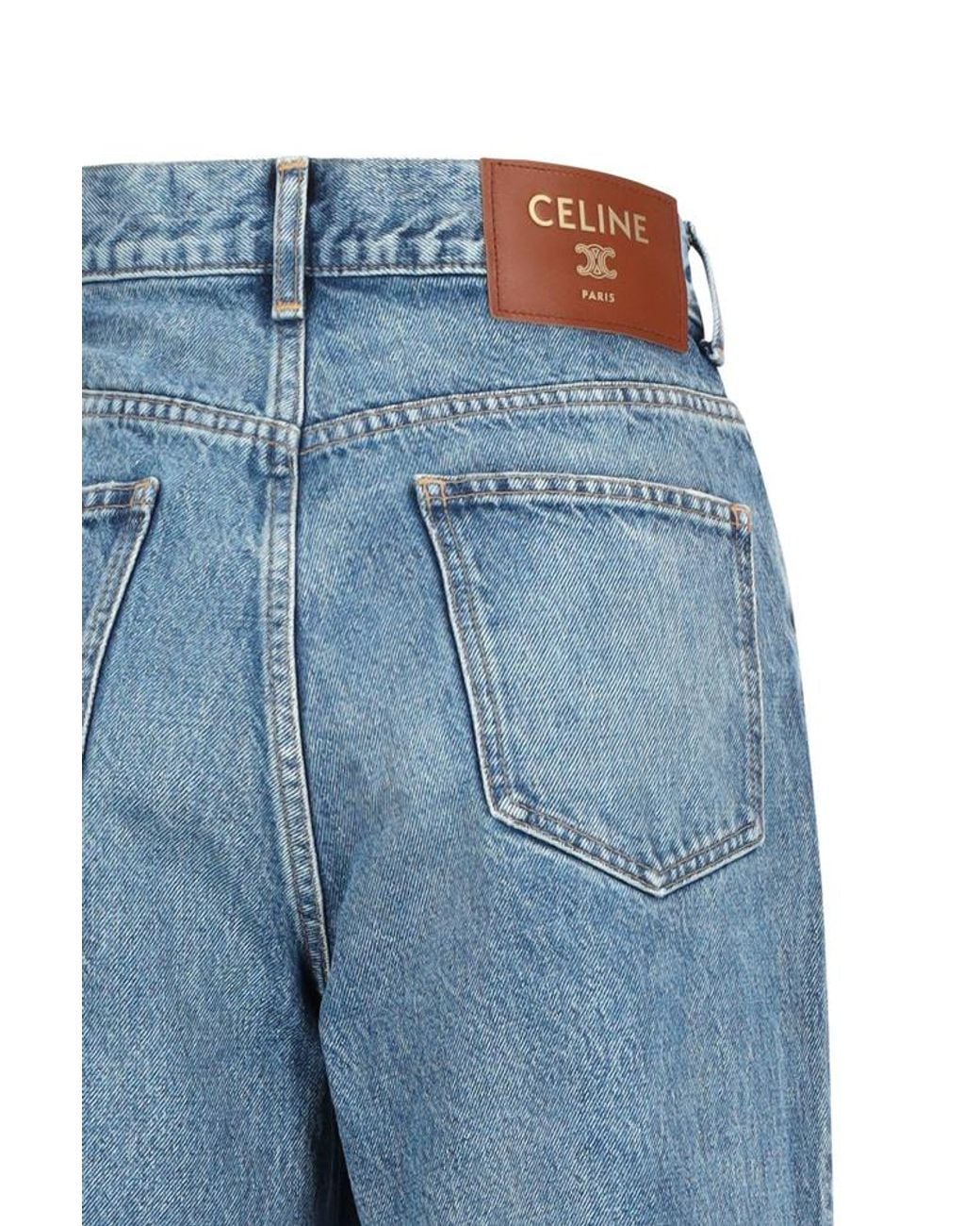 Céline Blue Flare Jeans 001