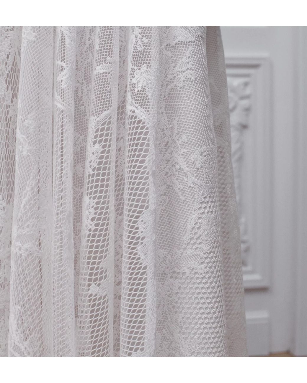 Dior White Mid-Length Flared Skirt