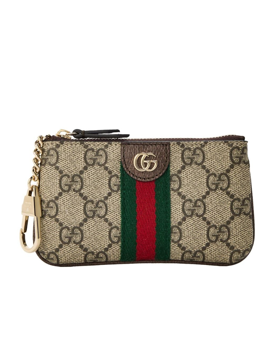 Gucci Natural Double G Key Case