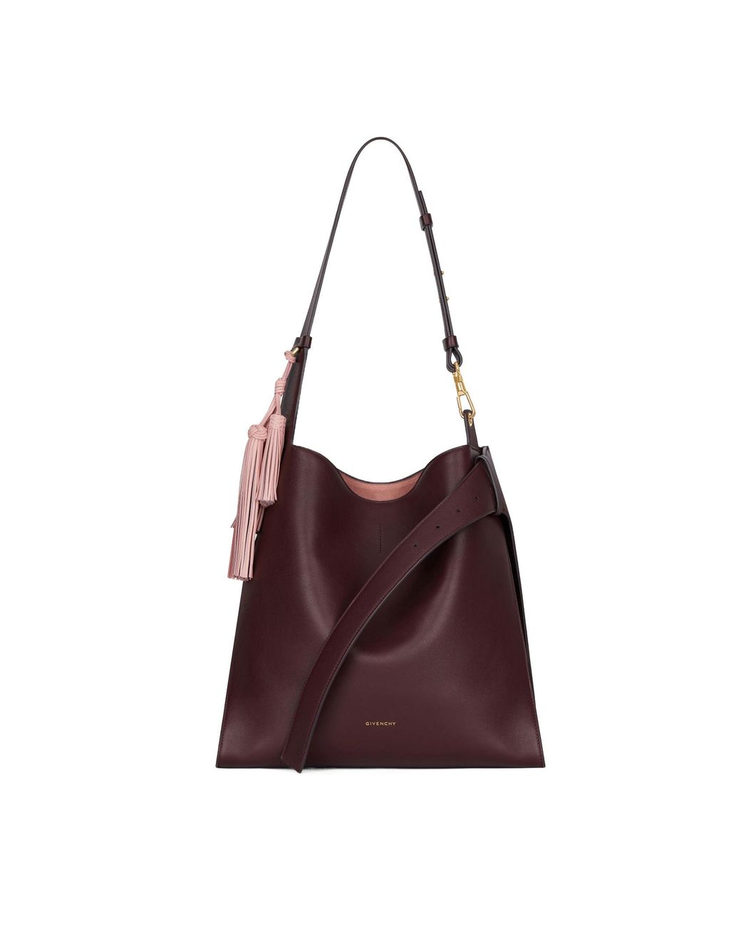 Givenchy Purple Medium Belted Hobo Bag