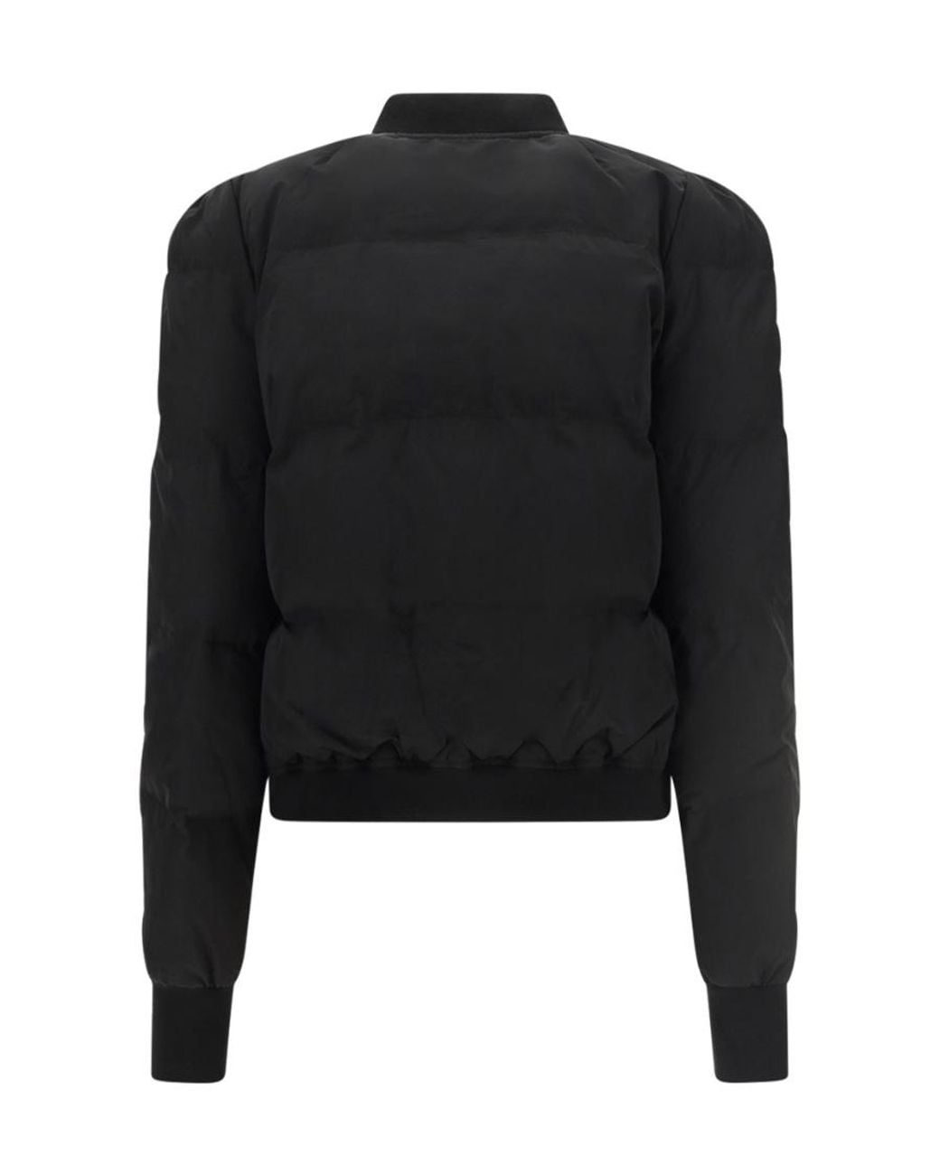 Isabel Marant Black Padded Bomber Jacket