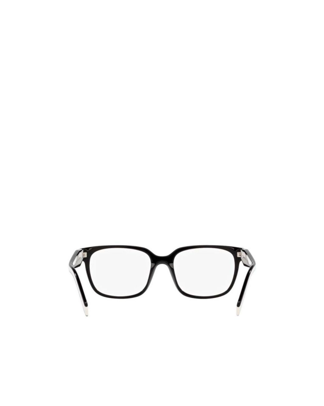 Prada White Logo Flat Mirror