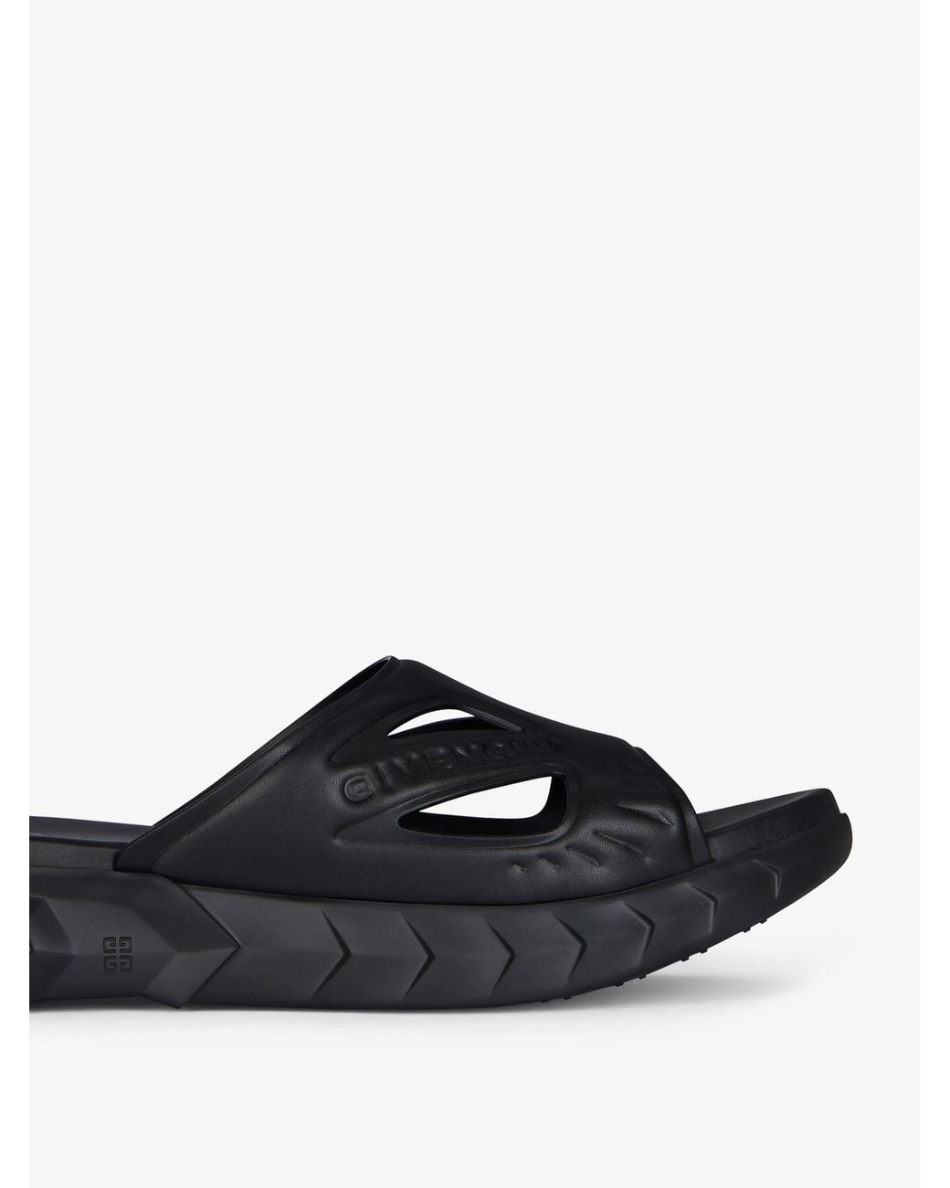 Givenchy Black Marshmallow Sandals for men