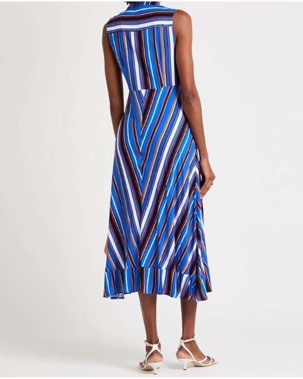 MAX&Co. Blue Shirt Dresses
