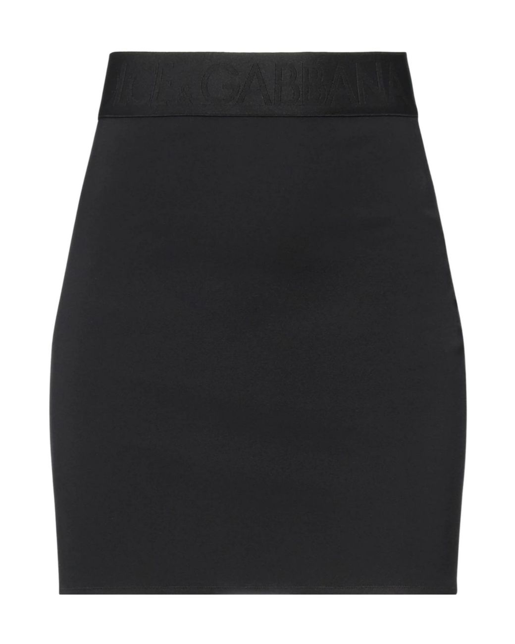 Dolce & Gabbana Black Simple Stretch Dress
