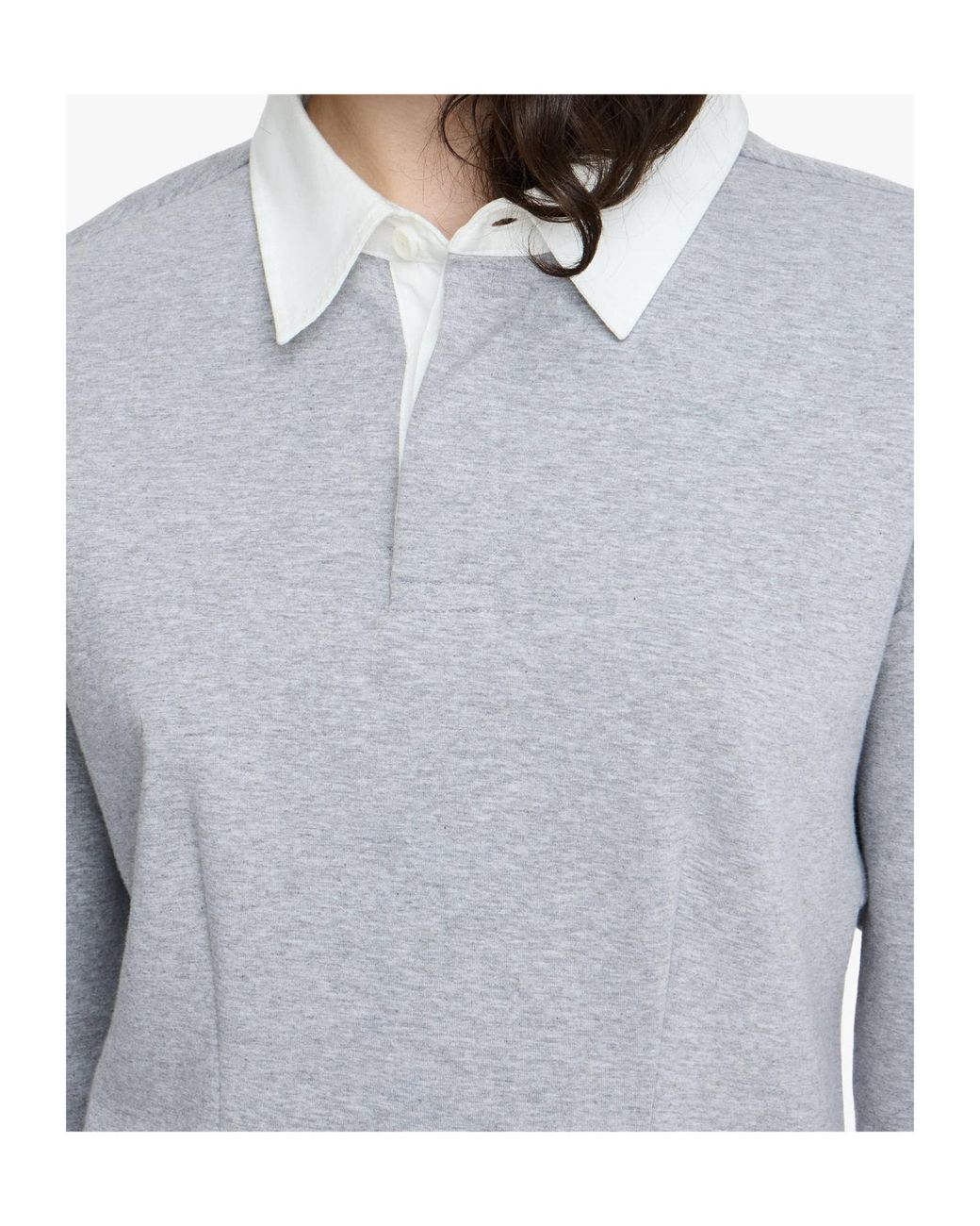 J.W. Anderson Gray Jw Anderson Long Sleeve Polo Dress