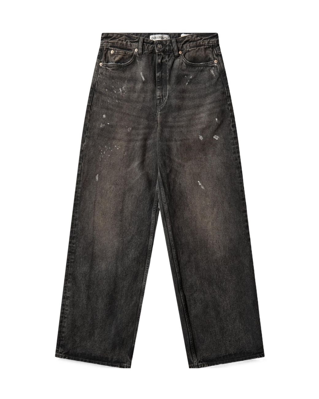 Our Legacy Gray Belt Loop Jeans