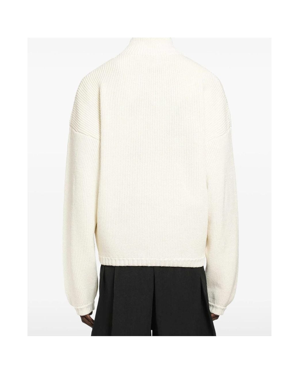 Fear Of God White Zip Sweater for men