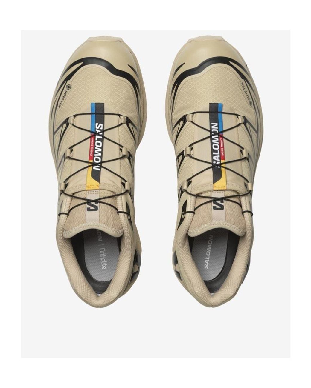 Salomon Lab Brown Salomon Xt-6 Panelled Sneakers